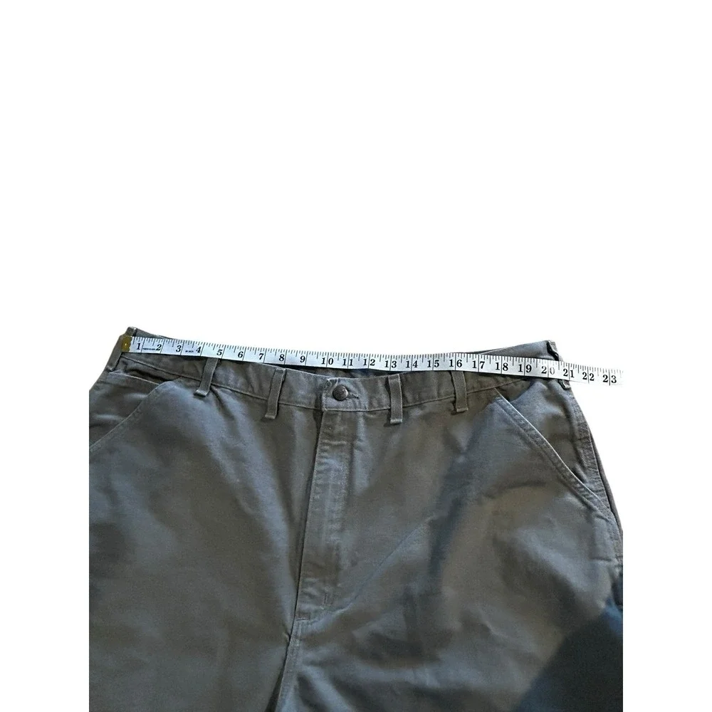 Carhartt Carpenter‎ Work Pants Mens 44x34 Dungaree Fit B11-DES  Desert Color